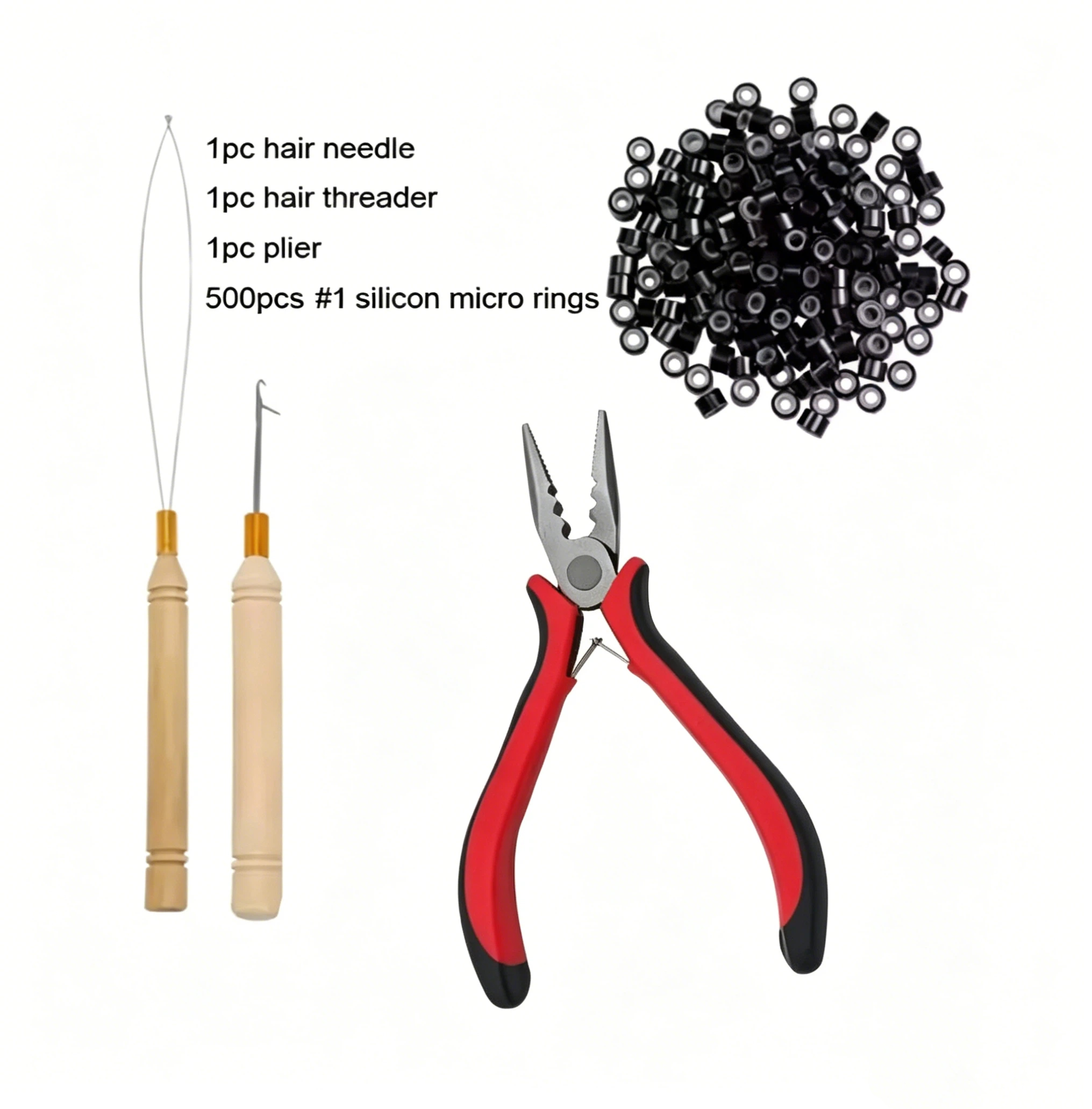 Tippet Line - Hair clip and bead tool set,