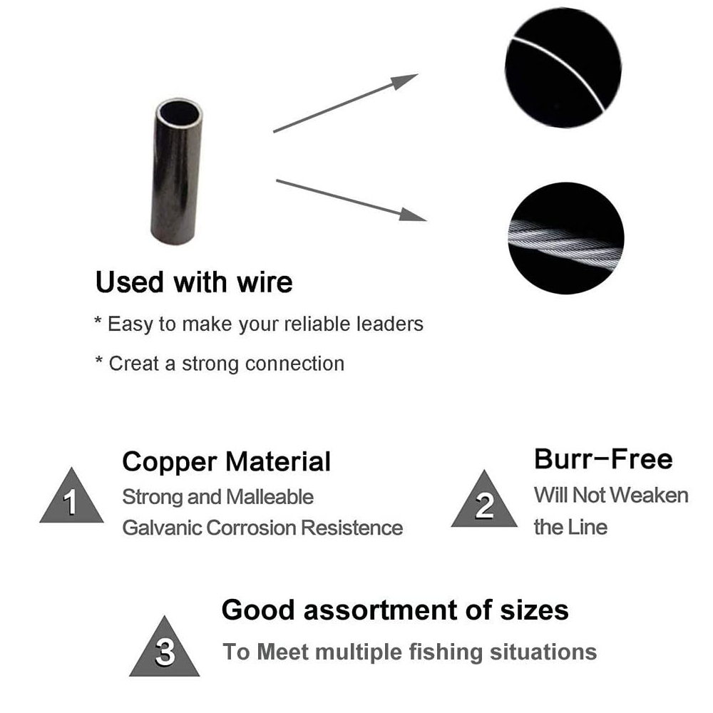 180Pcs/Box 0.6mm-1.4mm Copper  – Fishing Line Box recenzja i cena
