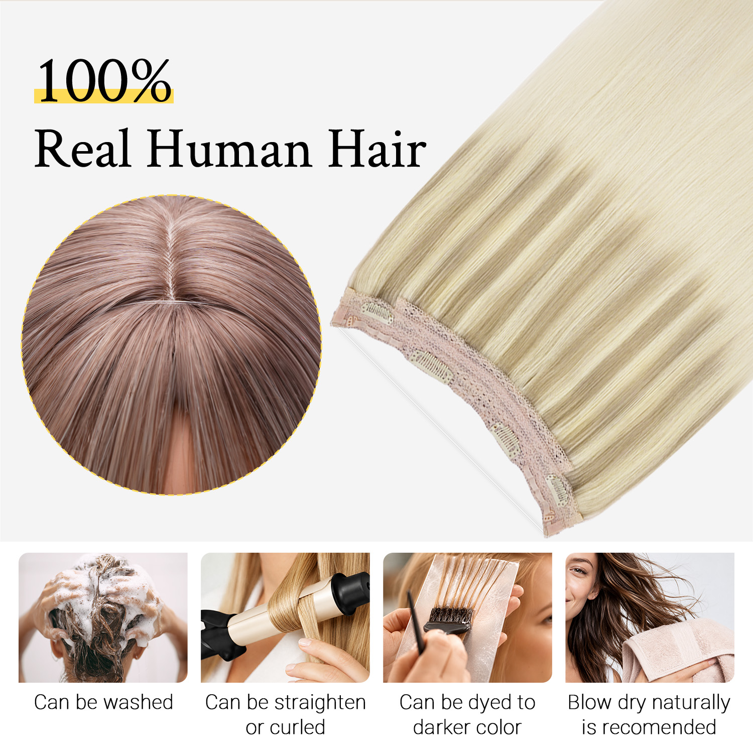 Sunmofavo Wire Halo Hair Exten – Tippet Line recenzja i cena