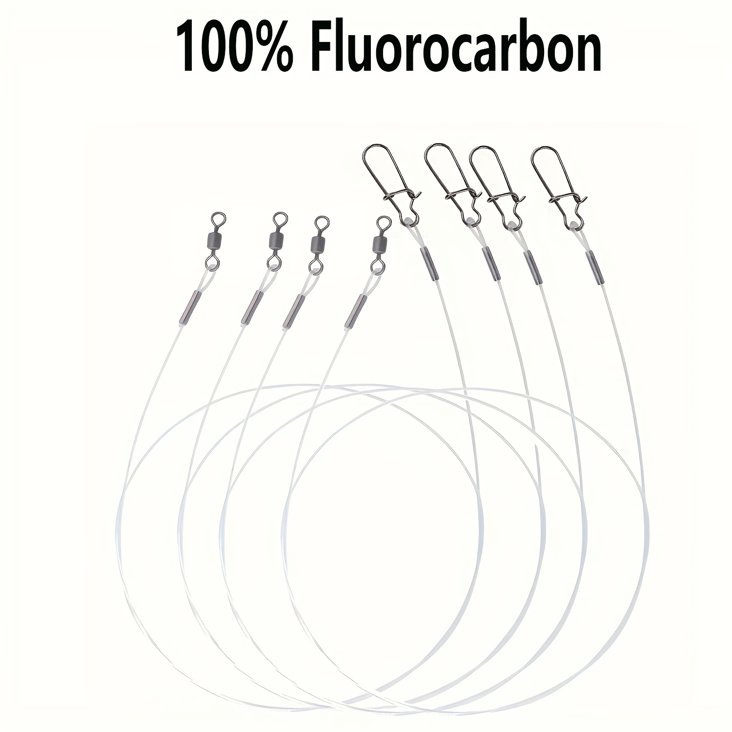 12Pcs 100% Fluorocarbon Fishin – Fluorocarbon Line recenzja i cena