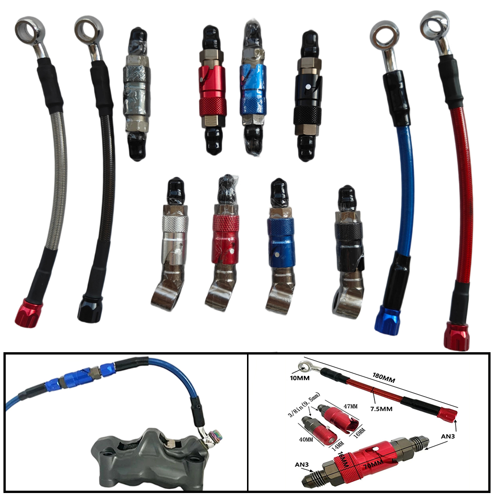 Motorcycle AN3 Quick Connect B – Braided Line recenzja i cena