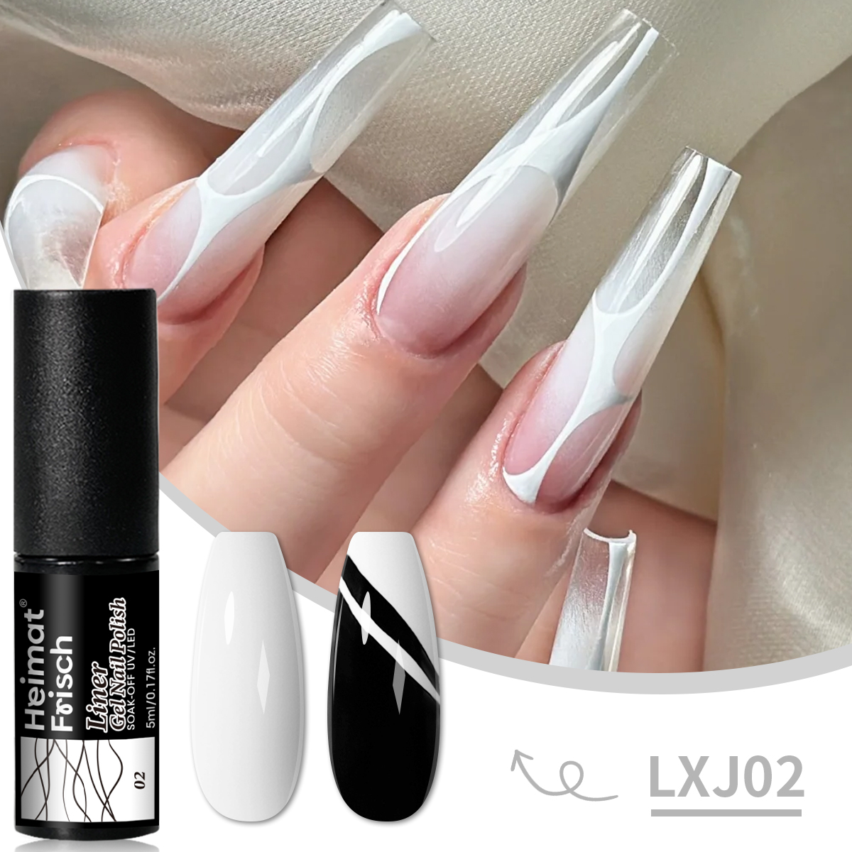 5 ml set Glitter Line Drawing  – Copolymer Line recenzja i cena