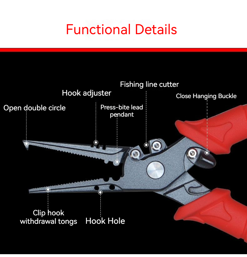 High-Precision Luya Pliers Mul – Monofilament Line recenzja i cena