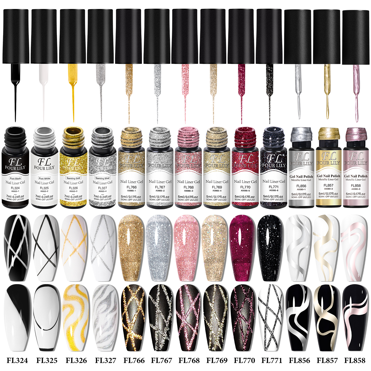 7/9/10/13pcs Gold Silver Refle – Copolymer Line recenzja i cena