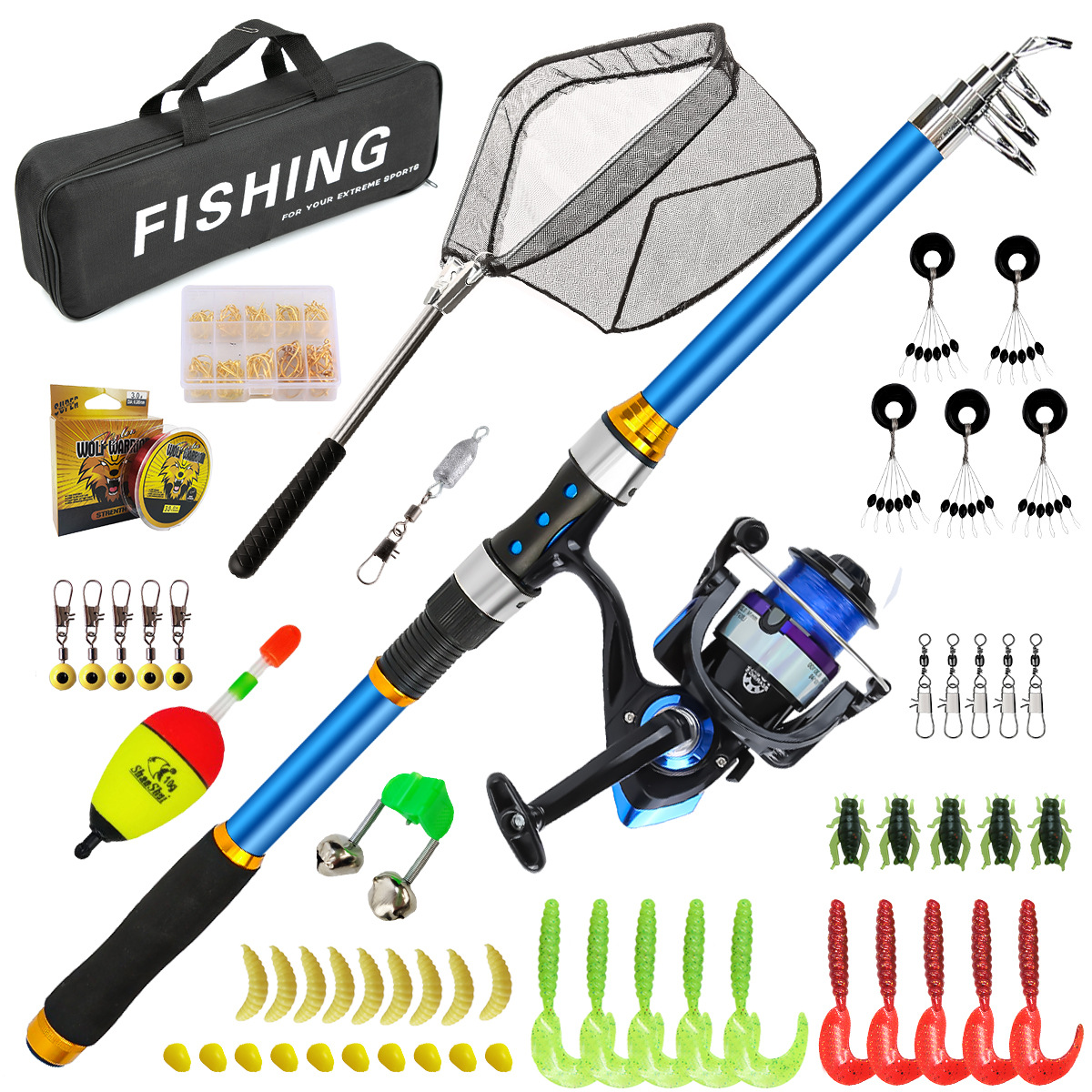 2.1-3.6M Telescopic Glass Fibe – Freshwater Line recenzja i cena