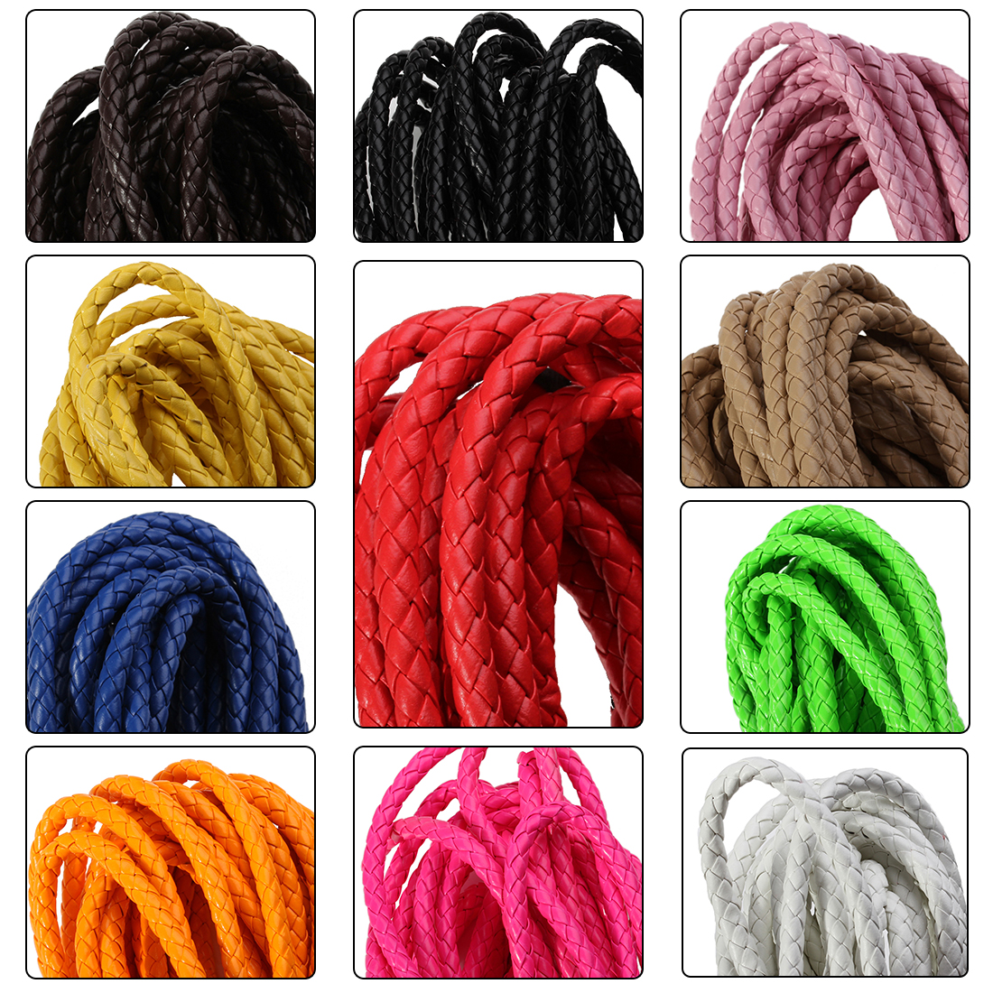 5 Yards/lot 6/7mm Braided Leat – Braided Line recenzja i cena