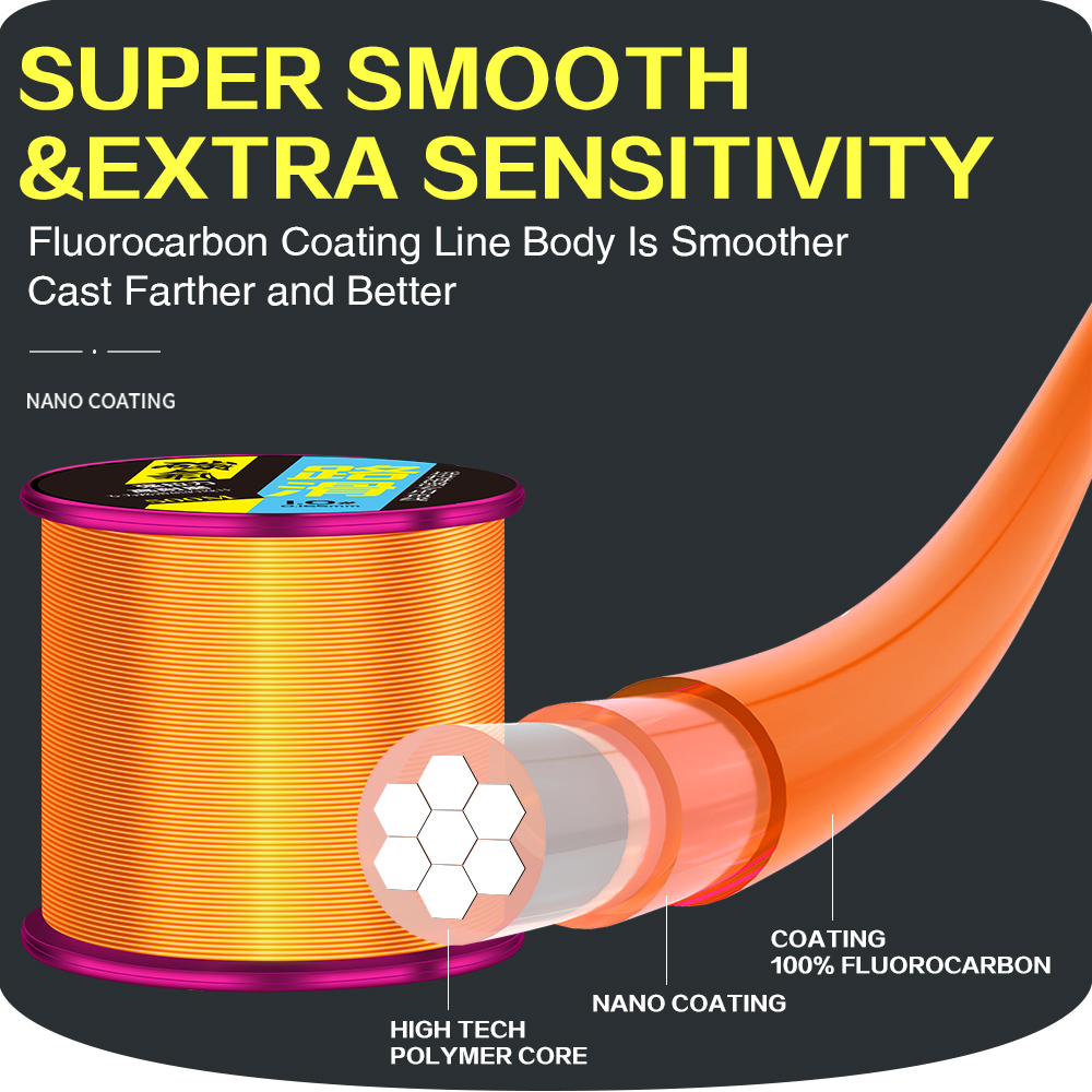 ZUKIBO 500m Fluorocarbon Coati – Fluorocarbon Line recenzja i cena