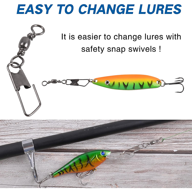 100Pcs Fishing Barrel Swivel C – Saltwater Line recenzja i cena