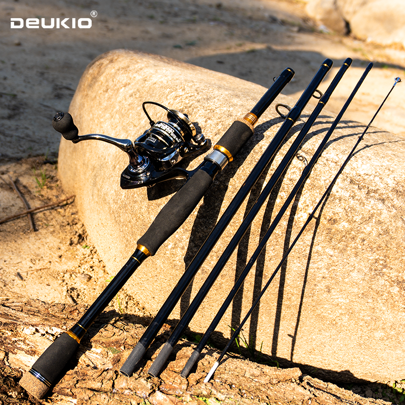 DEUKIO Fishing Rod Reel Combo  – Fishing Line Spooler recenzja i cena