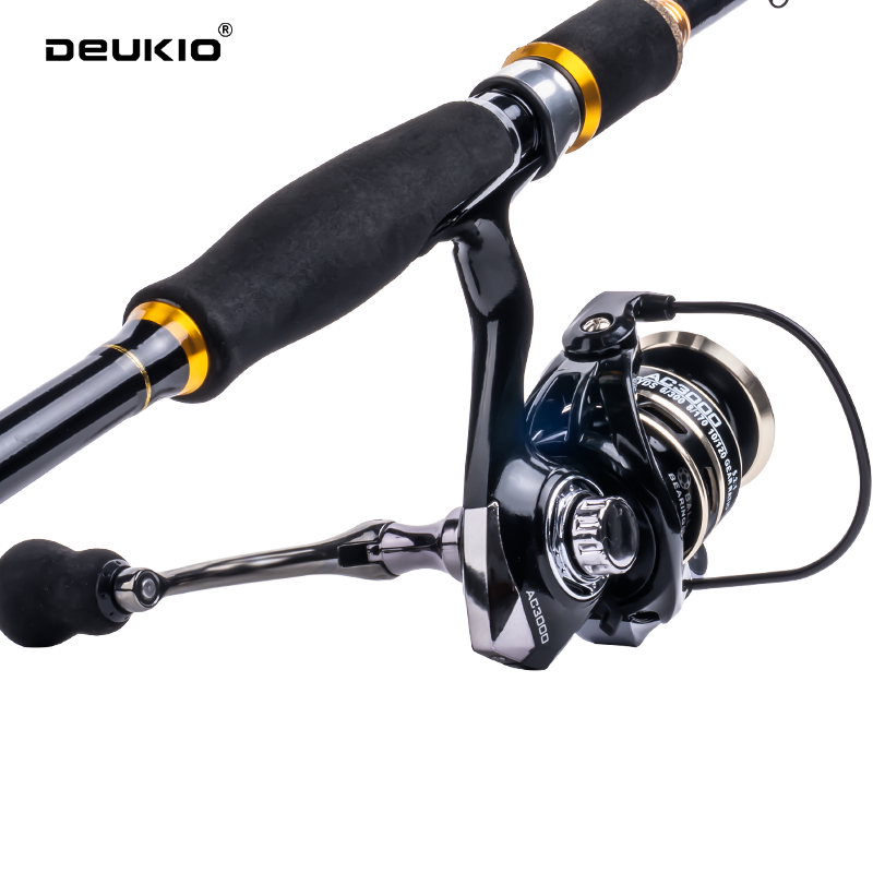 DEUKIO Fishing Rod Reel Combo  – Fishing Line Spooler recenzja i cena